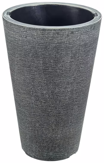 丸い背の高い家庭用プラスチック植木鉢 (KD9951-KD9954)