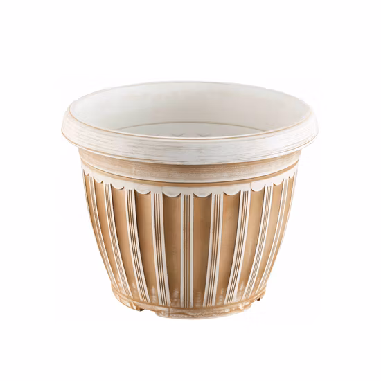 5-20 インチの丸いプラスチック製の庭の植木鉢 (KD2000-KD2013)