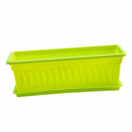 Wholesale Garden Decor Rectangle Flower Planter 32 Cm Plastic Plant Pots