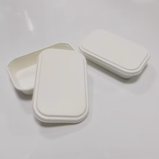 サトウキビバガスから作られたリサイクル可能な生分解性紙パルプを使用した使い捨てボウル